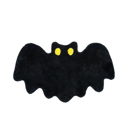 Sulxyi -Türmatte, Halloween -Haustürteppich, gotischer -Teppich, 19.69x31.5in, festliches Halloween -Design, rutschfantes Rücken, leicht zu reinigendem Material, für Küchen -Terrasse Sulxyi -Türmatte, Halloween -Haustürteppich, gotischer -Teppich, 19.69x31.5in, festliches Halloween -Design, rutschfantes Rücken, leicht zu reinigendem Material, für Küchen -Terrasse von Sulxyi