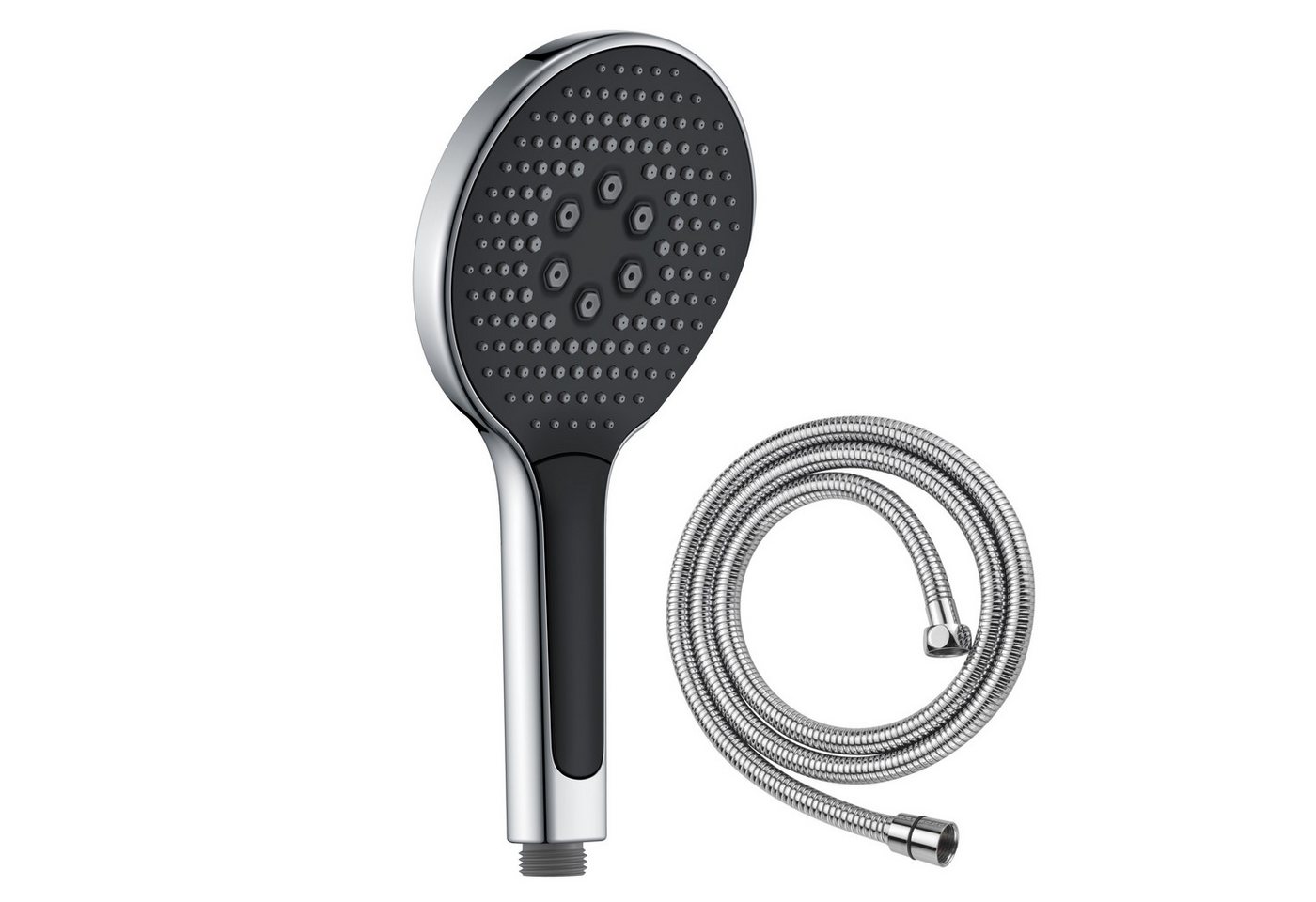 Sumerain Handbrause Duschkopf mit Schlauch,  Handbrause mit Schlauch 1.5M, , (duschkopf wassersparend, duschschlauch mit duschkopf), 3 jet types duschkopf druckerhöhend von Sumerain