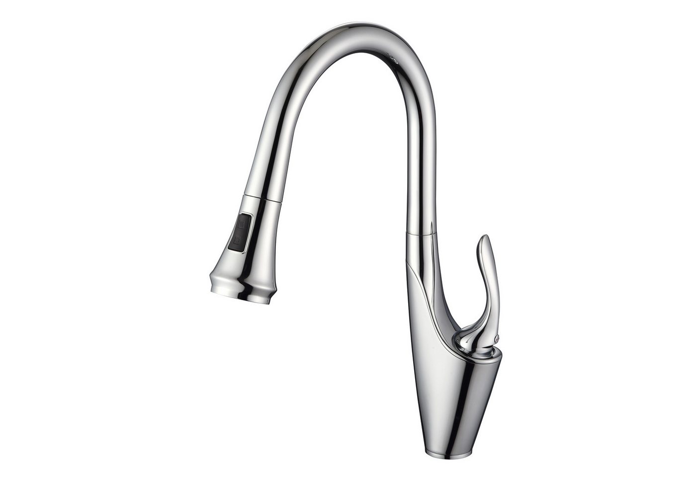 Sumerain Küchenarmatur Auszugs-Küchenarmatur mit Dual-Spray-Funktion (Mischbatterie) Einhebel von Sumerain