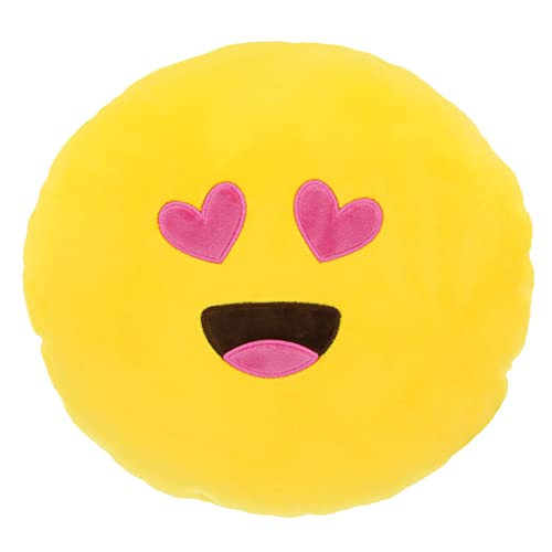 Sumex Emoji Kissen Kuss Herz Kissen für Auto oder Zuhause, bequem und weich von Sumex
