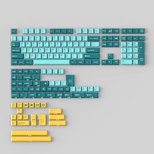 172 Tasten Retro Cast Keycaps Cherry Profile Doubleshot Tastenkappen Set Fit für ISO ANSI 95% 75% 65% 60% Mechanische Tastatur Cherry Mx Switches von Sumgsn