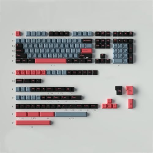 Double Shot Keycaps 173 Tasten Cherry Profil Keycaps Set Fit für 61/64/87/96/100/104/108 Cherry Mx Schalter ISO ANSI Layout Mechanische Tastatur von Sumgsn