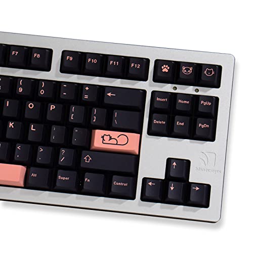 PBT Keycaps Dye Sub 129 Keys Cherry Profile Pink Cat Keycaps Set Fit for 60% 65% 95% Cherry Mx Switches Mechanische Keyboard PBT Keycaps Dye Sub 129 Keys Cherry Profile Pink Cat Keycaps Set Fit for 60% 65% 95% Cherry Mx Switches Mechanische Keyboard von Sumgsn