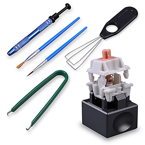Switch Opener Kit Switch Puller 4 Prong Halter Tastatur DIY Switch Opener Kit für benutzerdefinierte Cherry Gateron mechanische Tastatur-Schalter von Sumgsn