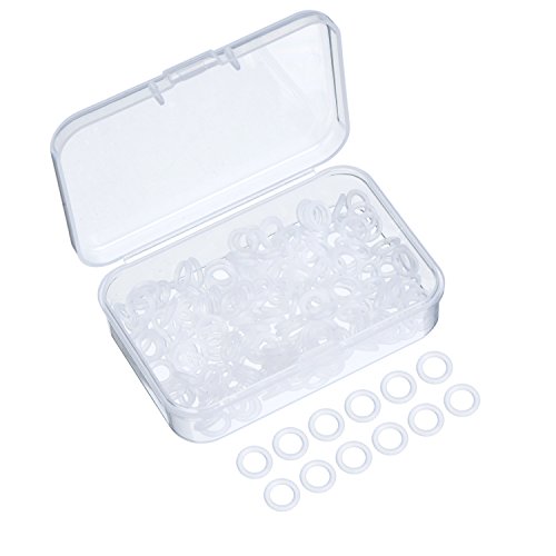 200 Stück Gummi Ringe Klar Dichtung O-Ring Gummi Keyboard Dämpfer mit Kunststoff Aufbewahrungsbox für Kirsche MX Switch Tastatur und Mechanische Tastatur Tasten 200 Stück Gummi Ringe Klar Dichtung O-Ring Gummi Keyboard Dämpfer mit Kunststoff Aufbewahrungsbox für Kirsche MX Switch Tastatur und Mechanische Tastatur Tasten von Sumind