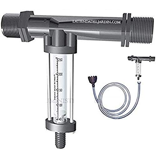 Einspritzdüse für Dünger 32 Ø 7 mm. Fördermenge max. 2.500 l/h Maximale Durchflussmenge 250 Liter bei 3 bar 1 Zoll Außengewinde Professioneller Düngereinspritzer, hergestellt in Spanien. von Suministros Infantes