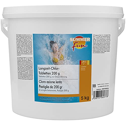 5 kg Langzeit-Chlor-Tabletten 200g von Summer Fun