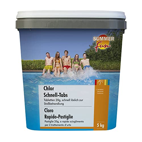 Chlor-Schnell-Tabs 20g, 5kg von Summer Fun