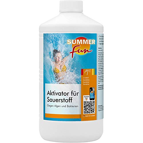 Summer Fun 502010738 Aktivator für Sauerstoff, 1 Liter von Summer Fun