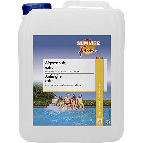 Summer Fun 502010745 Algenschutzmittel Kanister Schaumarm, 5 Liter von Summer Fun