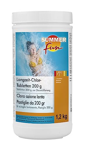 Summer Fun 502010753 Chlor - Langzeit Tabletten, 1.2 kg von Summer Fun