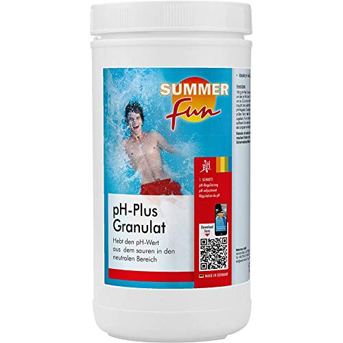 Summer Fun 502010756 pH - Plus Wert Anheber, 1.2 kg von Summer Fun