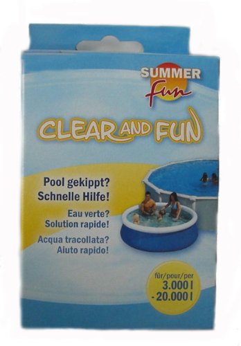 Summer Fun 502010786 Disinfektion und Algenvorbeugung Clear N Fun von Waterman