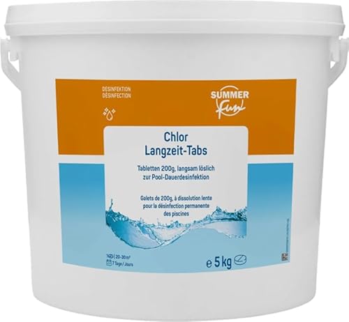 Summer Fun - Chlor Langzeit-Tabs - 200g Tabletten, 5 kg von Summer Fun