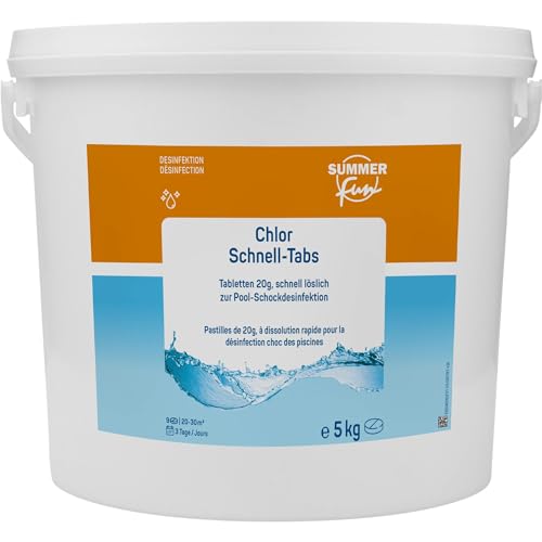 Summer Fun Chlor Schnell-Tabs 20 g - 5 kg Summer Fun Chlor Schnell-Tabs 20 g - 5 kg von Summer Fun