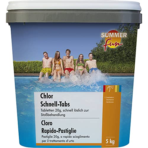 Summer Fun - Chlor Schnell-Tabs - 20g Tabletten, 5 kg von Summer Fun