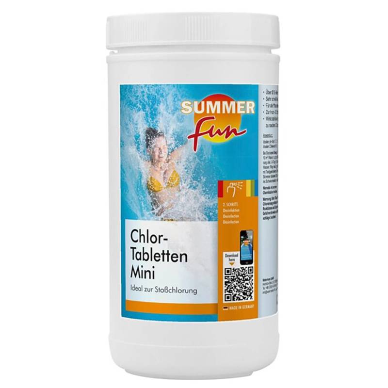 Summer Fun Chlor-Tabletten Mini 20 g Inhalt 1 kg von Summer Fun