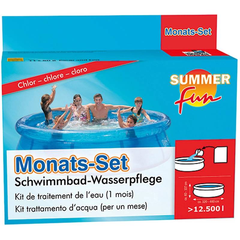 Summer Fun Desinfektion Monats-Set Chlor von Summer Fun