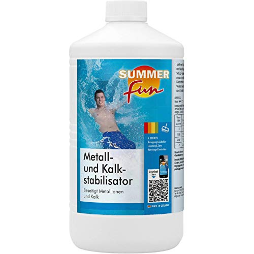 Summer Fun 502010780 Metall- und Kalkstabilisator, 1 Liter von Waterman