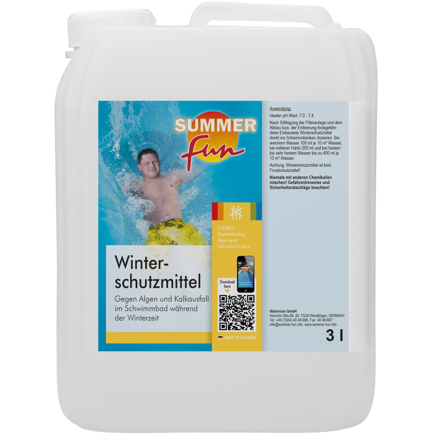 Summer Fun Pool-Winterschutzmittel 3 l Summer Fun Pool-Winterschutzmittel 3 l von Summer Fun