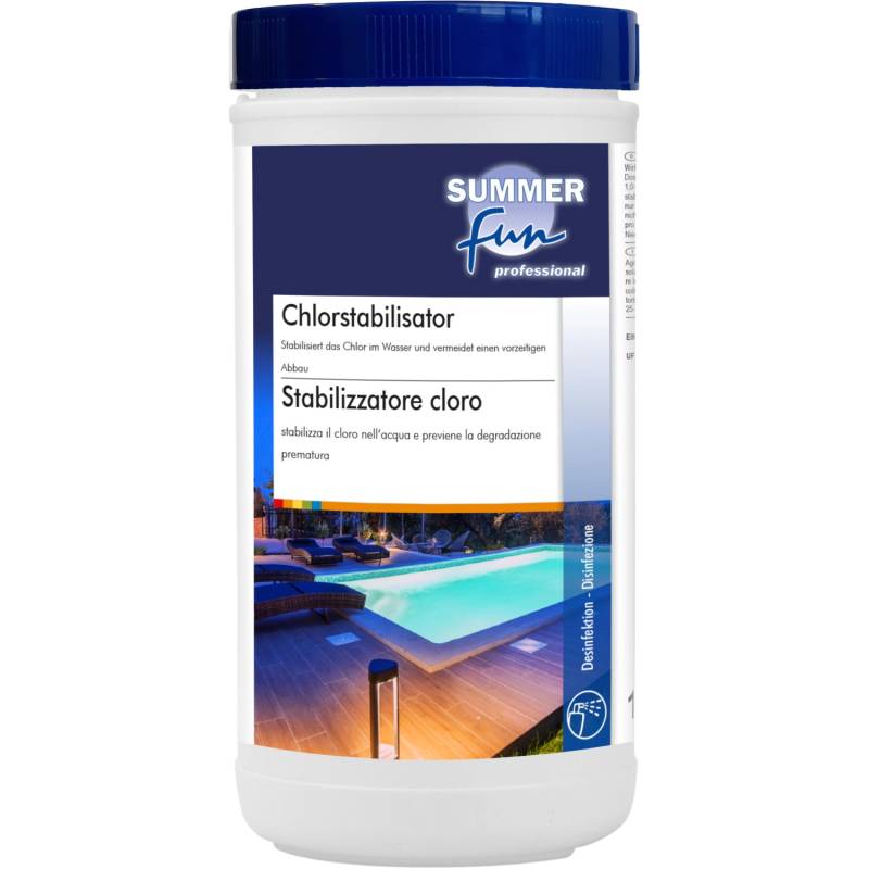 Summer Fun Premium Chlor Stabilisator 1 kg von Summer Fun