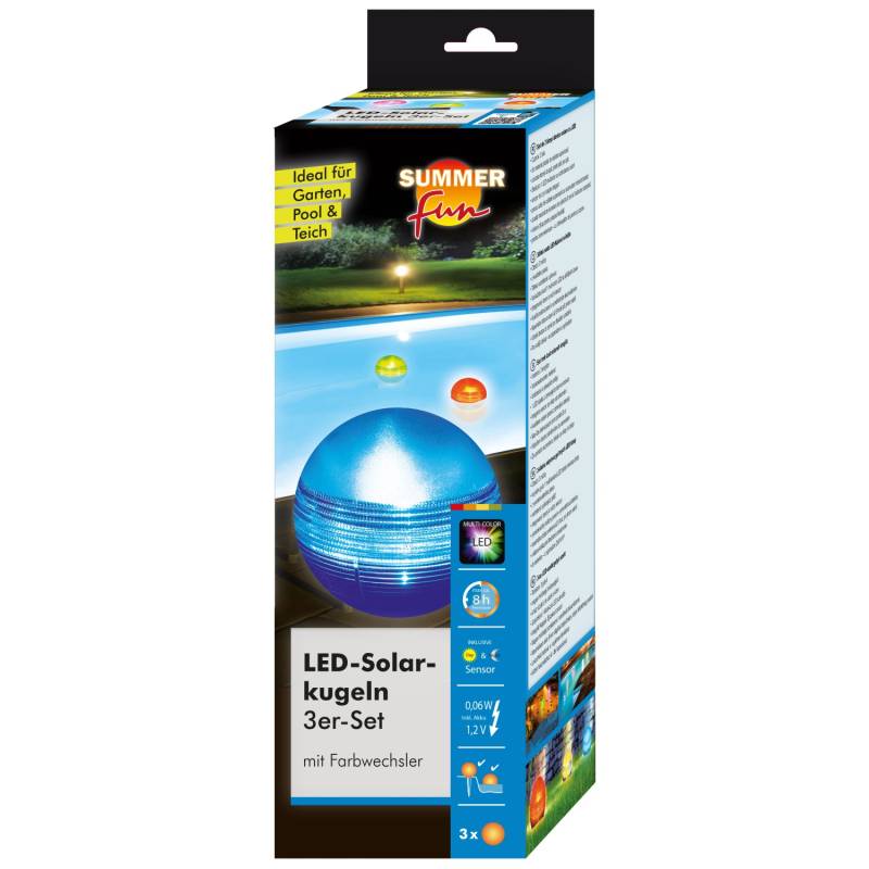 Summer Fun Solarlicht 3er Set von Summer Fun