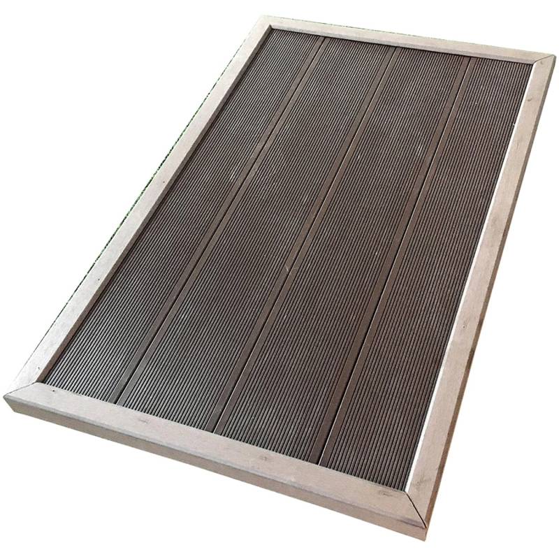 Summer Fun Standfeste Bodenplatte Dunkelbraun 101 x 63 x 5,5 cm Summer Fun Standfeste Bodenplatte Dunkelbraun 101 x 63 x 5,5 cm von Summer Fun