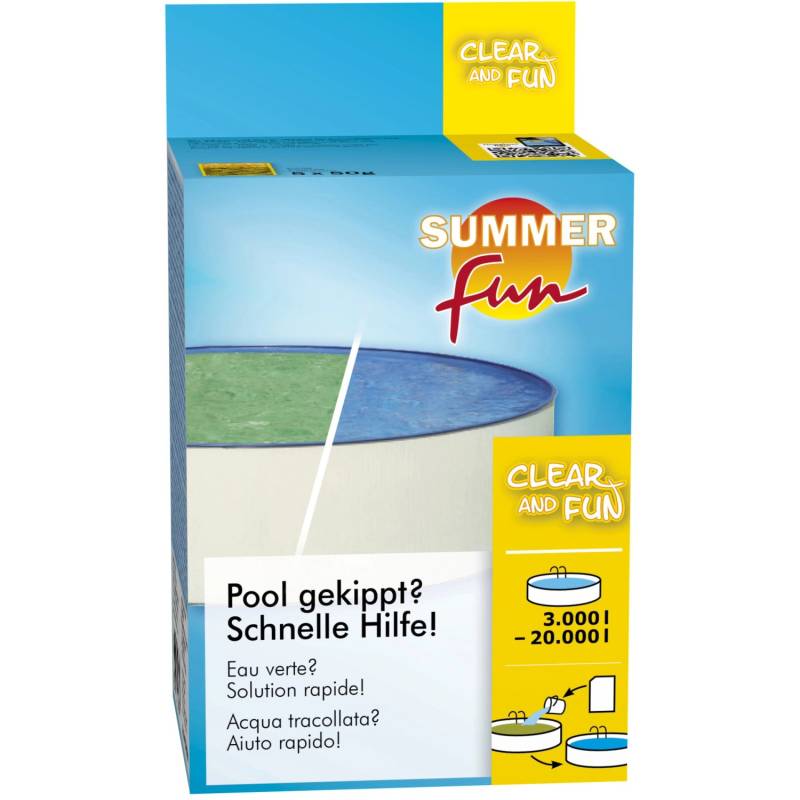Summer Fun Wasserpflege-Set Clear and Fun für Pools von 3.000 l - 10.000 l von Summer Fun