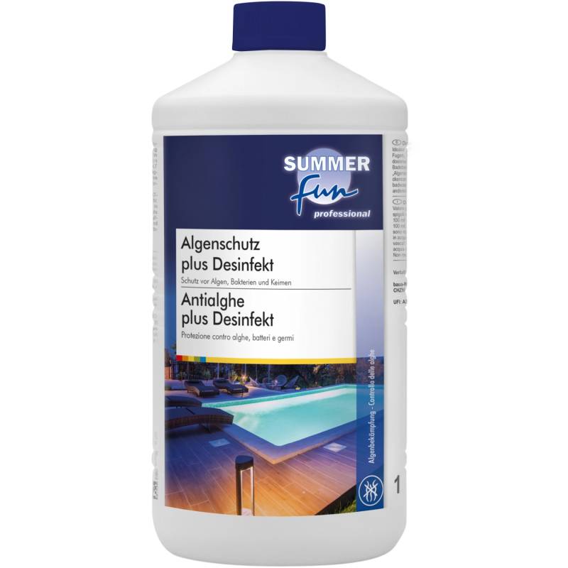 Summer Fun professional Algenschutzmittel Plus Desinfekt Premium 1 l von Summer Fun