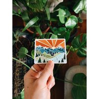 Colorado-Automagnet | Wetterfester Magnet Outdoorsy Lockenmagnet Kühlschrankmagnet Leichter 7cm X 5cm von SummerStokesArt