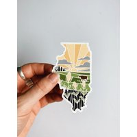 Usa Magnet | Auto - Geschenk Lockenmagnet Kühlschrankmagnet Dekorativer von SummerStokesArt