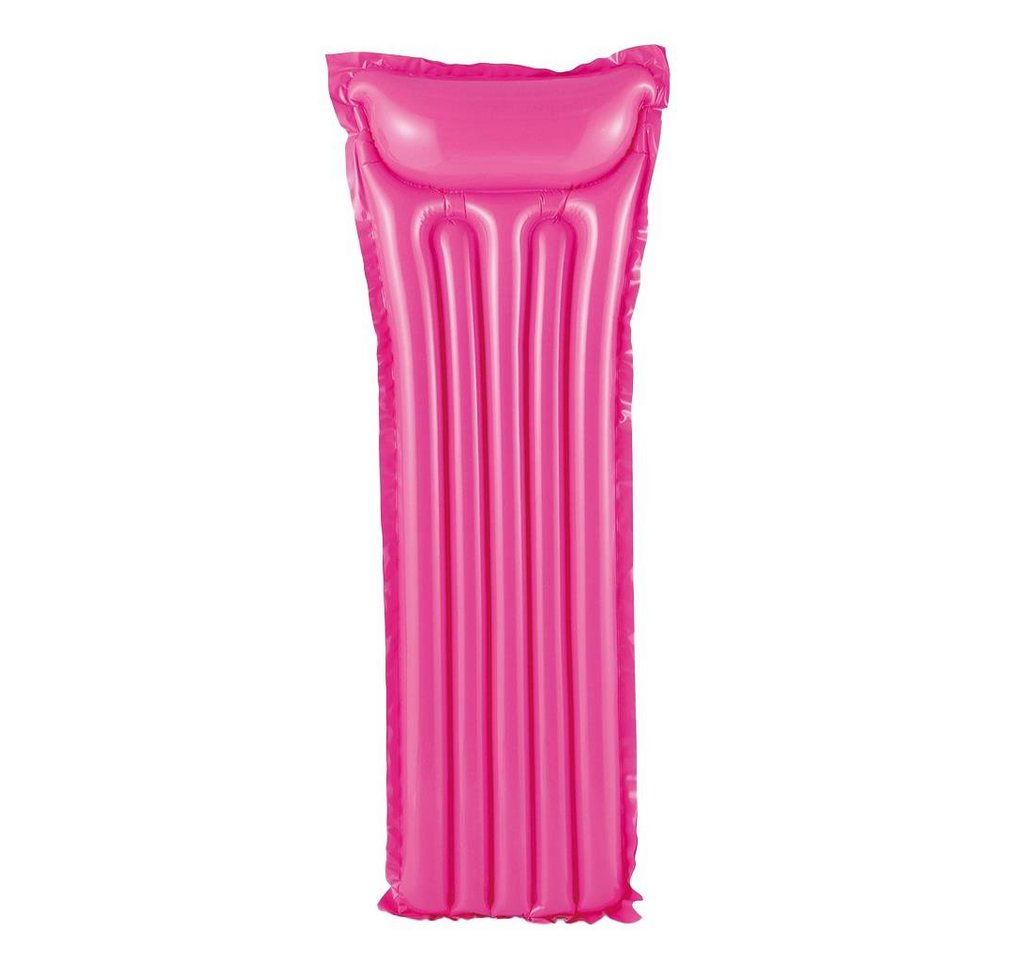 SummerWaves Luftmatratze Aufblasbare Luftmatratze 183x69cm - Farbe: Rosa von SummerWaves