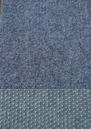 Kunstrasen, Rasenteppich,133/200 /400 cm Breite, blau-grau, (350 x 133 cm) von Summertime2
