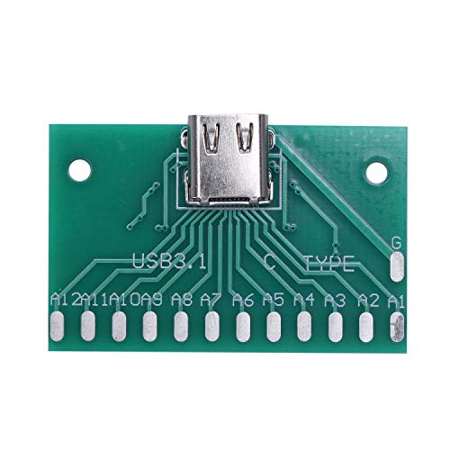DIY 24Pin USB-C USB 3.1 Typ C Buchse Typ mit Leiterplatte DIY 24Pin USB-C USB 3.1 Typ C Buchse Typ mit Leiterplatte von Summerwindy