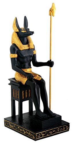 Sitzende Anubis Statue - Sammlerfigur Statue Skulptur Figur von SUMMIT COLLECTION
