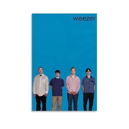Sumooa Weezer Poster Rock Band Music Album Cover Poster Für Zimmer, Ästhetische Leinwand-Wandkunst, Schlafzimmer-Dekor Poster 12x18inch(30x45cm) von Sumooa
