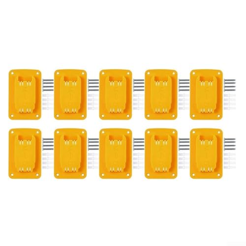 10 Stück Wandhalterung für Werkzeughalter mit Schrauben für 20 V Akku Akku-Bohrschrauber Power für Werkzeug-Organizer Halterung ABS-Kunststoff Werkstatt Lagerung 10 Stück Wandhalterung für Werkzeughalter mit Schrauben für 20 V Akku Akku-Bohrschrauber Power für Werkzeug-Organizer Halterung ABS-Kunststoff Werkstatt Lagerung von Sumsoctober
