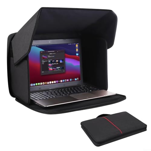 12-14 Zoll Laptop Hood Faltbare Sichtschutz Abdeckung Tragbarer Sonnenschutz für Outdoor Büro Reisen Antiablenkung 1 Packung 12-14 Zoll Laptop Hood Faltbare Sichtschutz Abdeckung Tragbarer Sonnenschutz für Outdoor Büro Reisen Antiablenkung 1 Packung von Sumsoctober