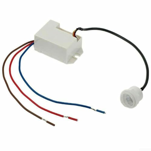 2 x Mini-PIR-Bewegungsmelder, Deckenlichtschalter mit einstellbarer Empfindlichkeit, 360-Grad-Erfassungswinkel und konfigurierbarer Tag-/Nachtlicht-Aktivierung 2 x Mini-PIR-Bewegungsmelder, Deckenlichtschalter mit einstellbarer Empfindlichkeit, 360-Grad-Erfassungswinkel und konfigurierbarer Tag-/Nachtlicht-Aktivierung von Sumsoctober