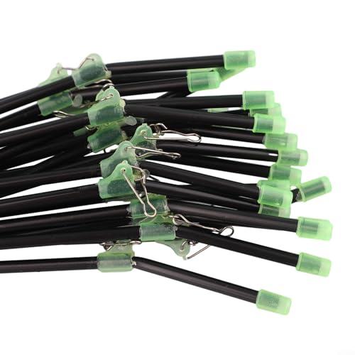 20 Stück Meeresangeln Anti Feeder Leuchtende Anti Sinker Snaps Kompatibel mit verschiedenen weichen Ködern zum Meeresangeln von Sumsoctober