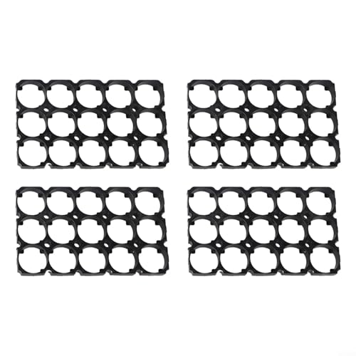 4 Stück DIY Batteriehalter Halterungen für 21700 Batterien, Kunststoffrahmen mit spleißbarem Design 4 Stück DIY Batteriehalter Halterungen für 21700 Batterien, Kunststoffrahmen mit spleißbarem Design von Sumsoctober