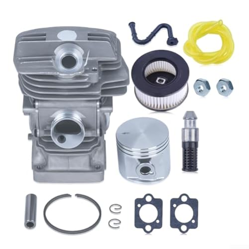 47 mm Zylinder- und Kolben-Set, kompatibel mit MS291 für MS291C MS271 MS271C Kettensäge, OEM-Teilenummer 1141 020 1206 1141 020 1201, entwickelt für präzise Passform von Sumsoctober