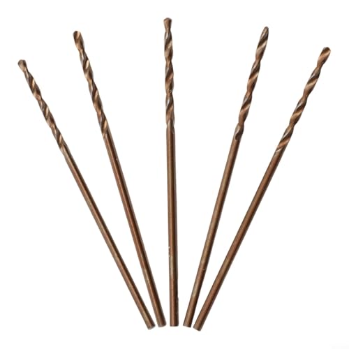 5 Stück M35 Kobaltbohrer für Hartmetalle, Ultra für gehärtetes HSS mit 5% Kobalt für Präzision und lange Lebensdauer (1 mm) von Sumsoctober