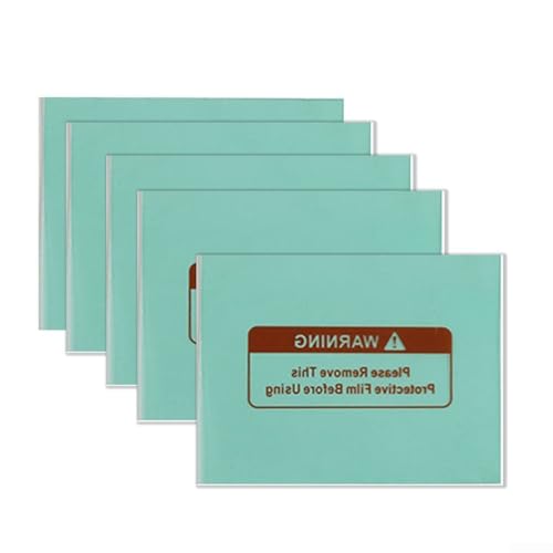 5 Stück transparente PC-Schutzfolien für Schweißhelme, Spritzschutz, hält die Sichtbarkeit (117 x 90 mm) von Sumsoctober