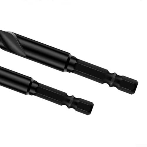 5-teiliges Kreuz-Fliesenbohrer-Set mit rutschfestem Sechskantgriff zum Bohren von Löchern in Glas, Fliesen, Stein, Holz, Kunststoff und Beton von Sumsoctober