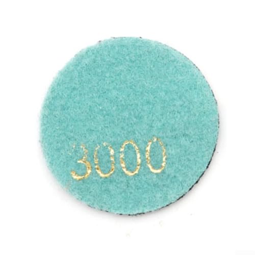 50 mm Trockenpolierpad, Schmirgelharz-Typ für Granit-Marmor-Schleifscheibe, 503000er-Körnung, Steinpolierer, geeignet für Quarzit und Fliesen (Körnung 3000) von Sumsoctober