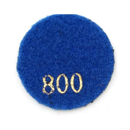 50 mm Trockenpolierpad, Schmirgelharz-Typ für Granit-Marmor-Schleifscheibe, 503000er-Körnung, Steinpolierer, geeignet für Quarzit und Fliesen (Körnung 800) von Sumsoctober