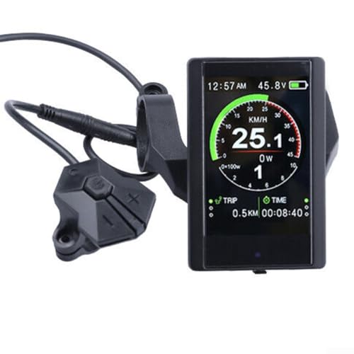 850 C Display für BAFANG MidDrive Motoren für bbs01 BBS02 HD, mit USB-Aufladung, intelligenter Leistungsanzeige, Echtzeit-Geschwindigkeitsmetriken (850 C) von Sumsoctober