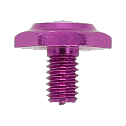 Angelrolle Metall Knauf Mutter kompatibel mit For DAi For WA Zillion For RYOGA Series Ersatzkomponente aus Metall für Rollen-Upgrades (eine lila Mutter) von Sumsoctober