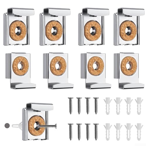 Aufhängung für Spiegel, komplettes Set mit 8 Metallhalterungen mit innovativen Funktionen Aufhängung für Spiegel, komplettes Set mit 8 Metallhalterungen mit innovativen Funktionen von Sumsoctober